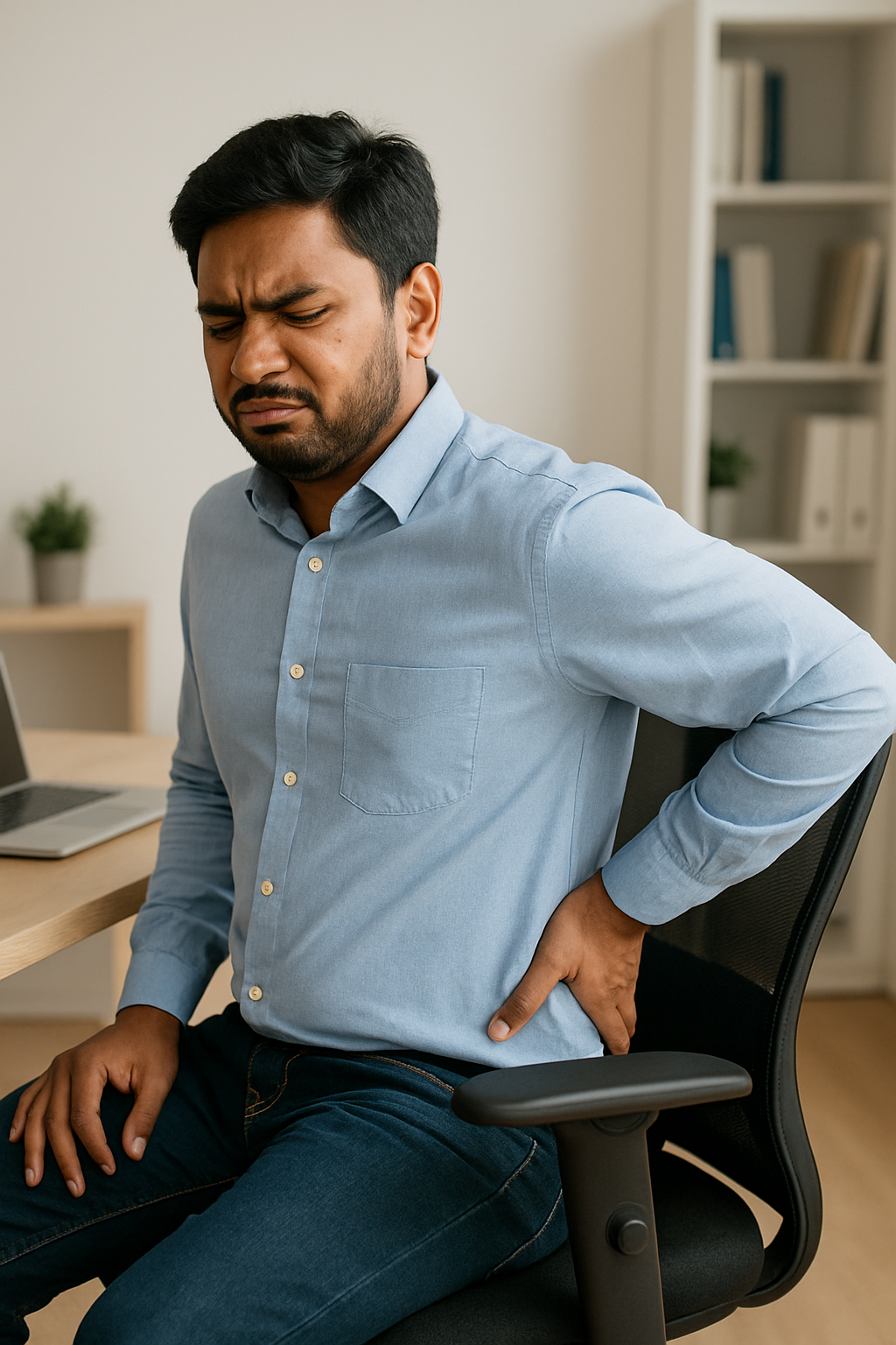 Normal chairs hurting the back