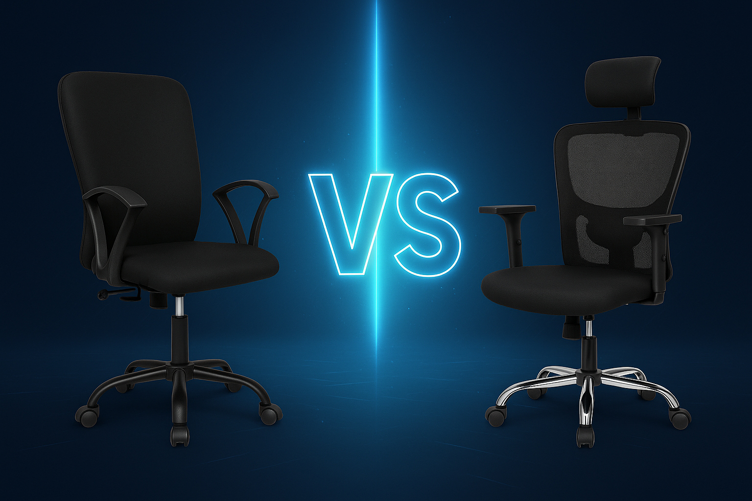 Fabric vs Mesh Chair